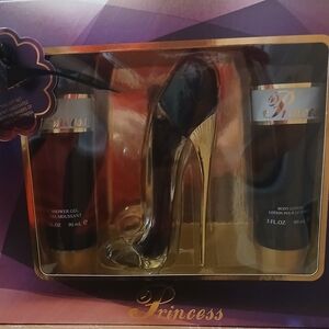 Princess Black and Gold Fragrance Gift Set